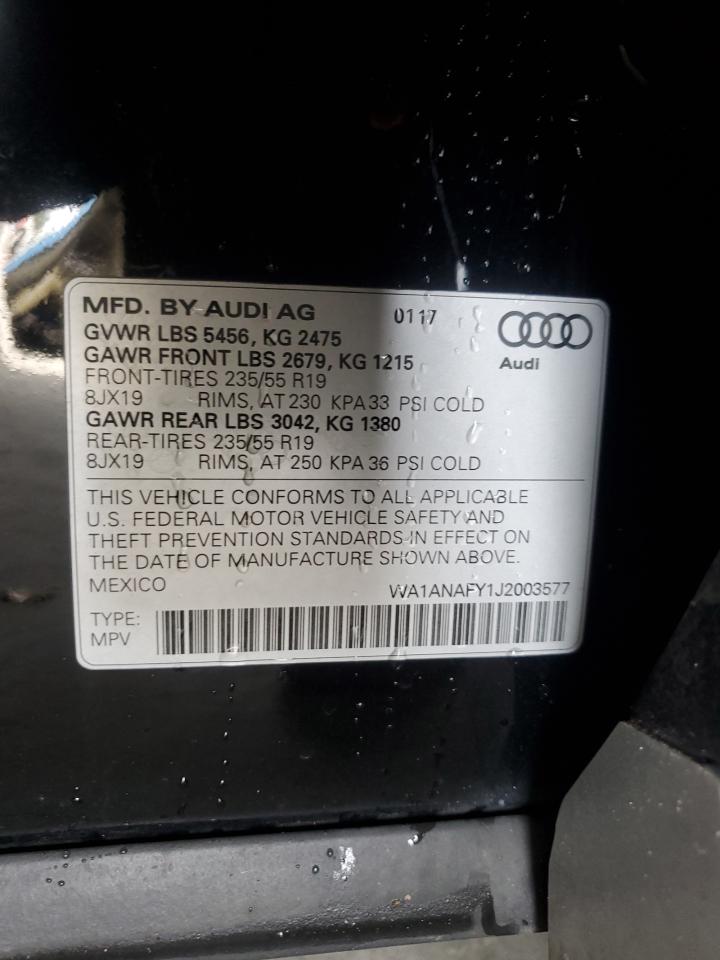 Lot #2987018826 2018 AUDI Q5 PREMIUM