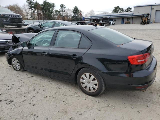 VOLKSWAGEN JETTA BASE 2015 black  gas 3VW2K7AJ6FM345359 photo #3