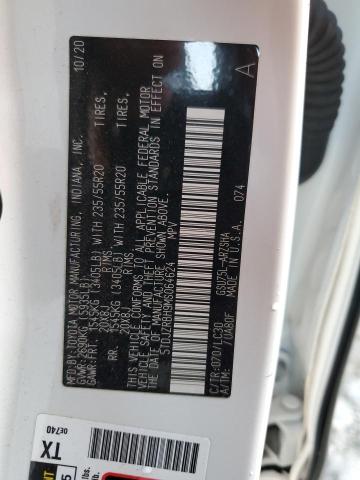2021 TOYOTA HIGHLANDER - 5TDJZRBH9MS064624