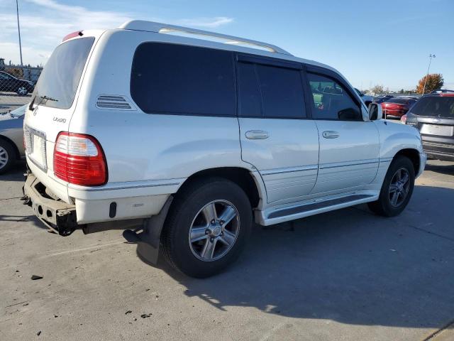 LEXUS LX 470 2005 white  gas JTJHT00W353553193 photo #4