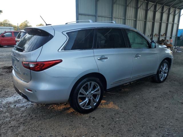 INFINITI JX35 2013 silver  gas 5N1AL0MN3DC324335 photo #4