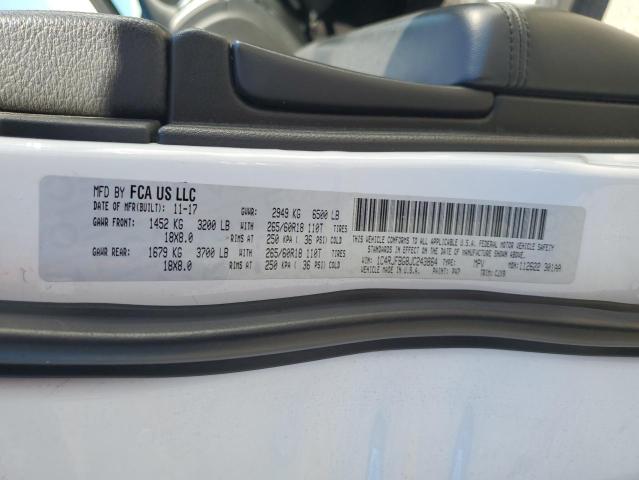 2018 JEEP GRAND CHER - 1C4RJFBG8JC243864