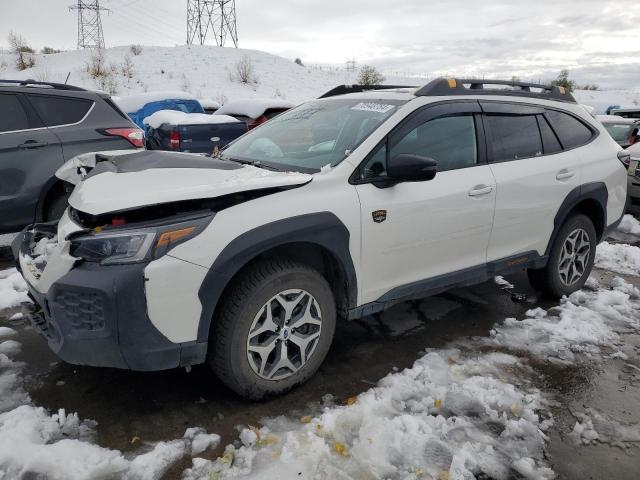 SUBARU OUTBACK WI 2024 white  gas 4S4BTGUDXR3185414 photo #1