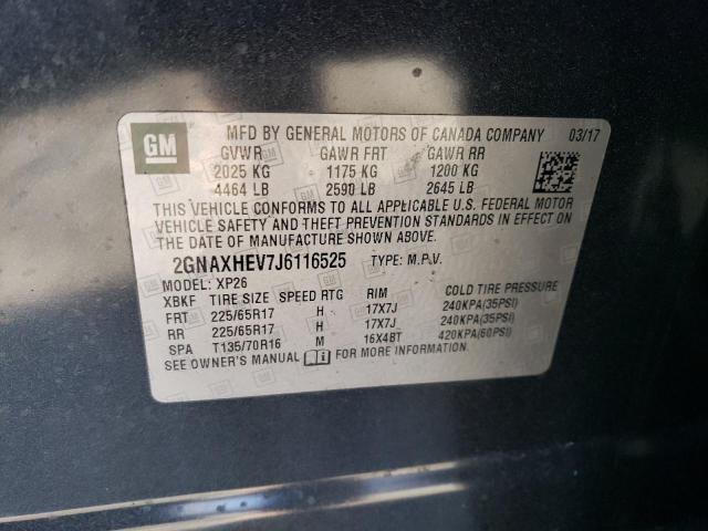2018 CHEVROLET EQUINOX LS - 2GNAXHEV7J6116525