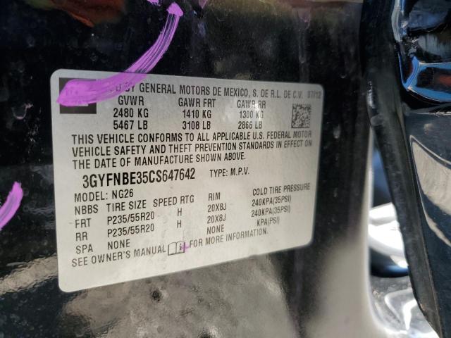 2012 CADILLAC SRX PERFOR - 3GYFNBE35CS647642