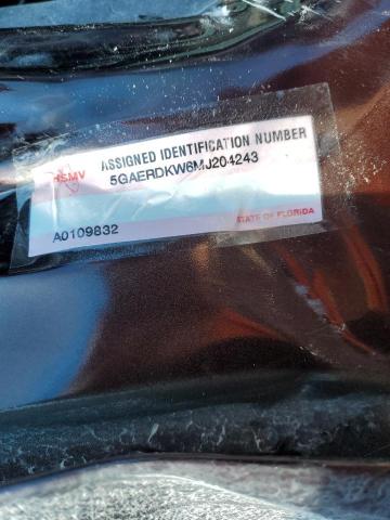 2021 BUICK ENCLAVE AV 5GAERDKW6MJ204243