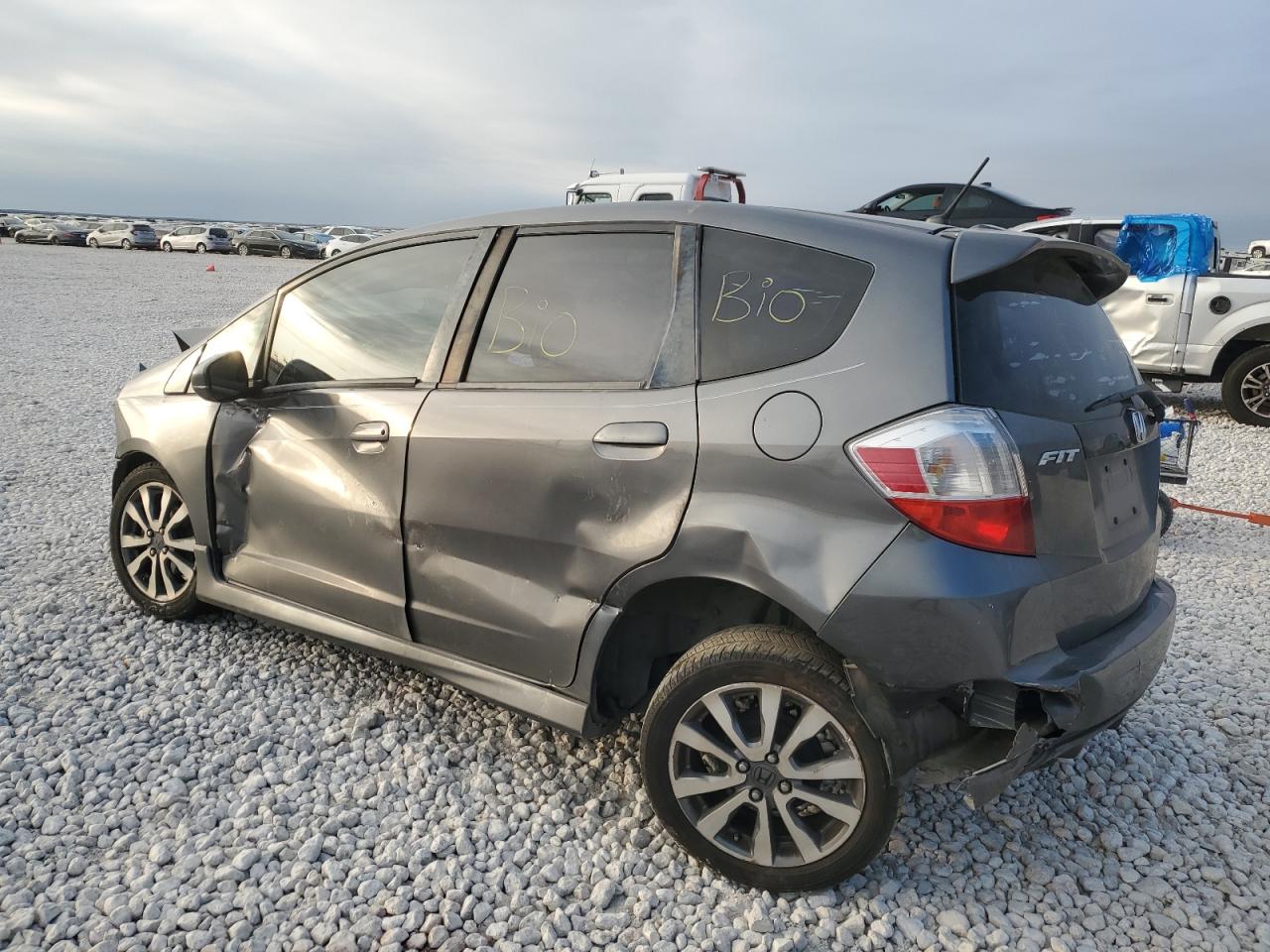 Lot #3031884440 2013 HONDA FIT SPORT