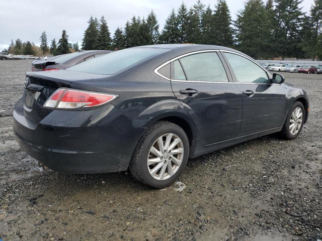 MAZDA 6 I 2012 black  gas 1YVHZ8DH1C5M38146 photo #4