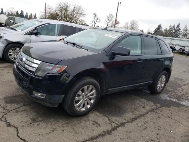 FORD EDGE SEL P 2007 black  gas 2FMDK49C67BA30656 photo #1