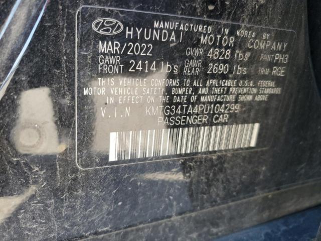 2023 GENESIS G70 BASE KMTG34TA4PU104299