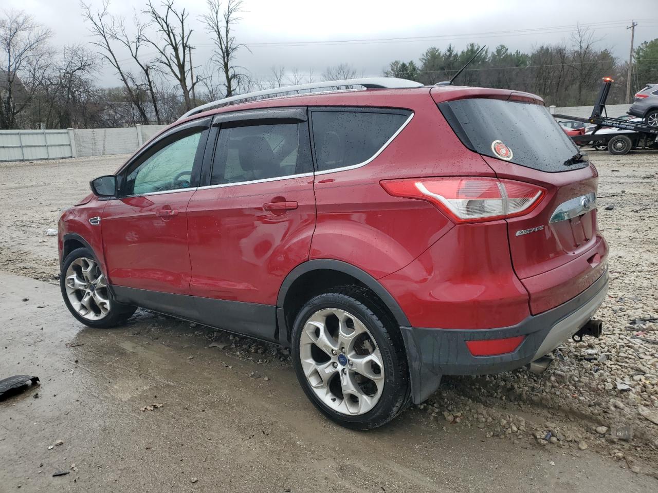 Lot #3025218608 2014 FORD ESCAPE TIT