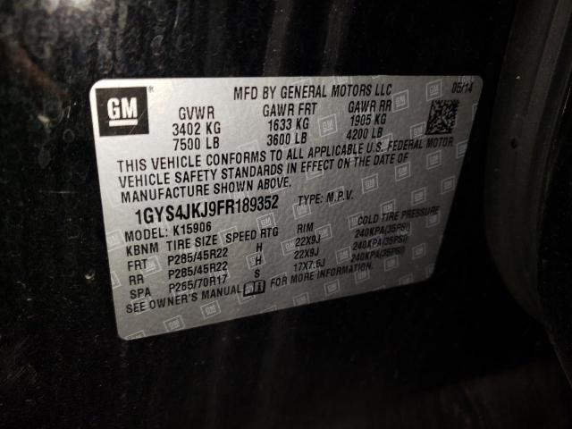 2015 CADILLAC ESCALADE E - 1GYS4JKJ9FR189352