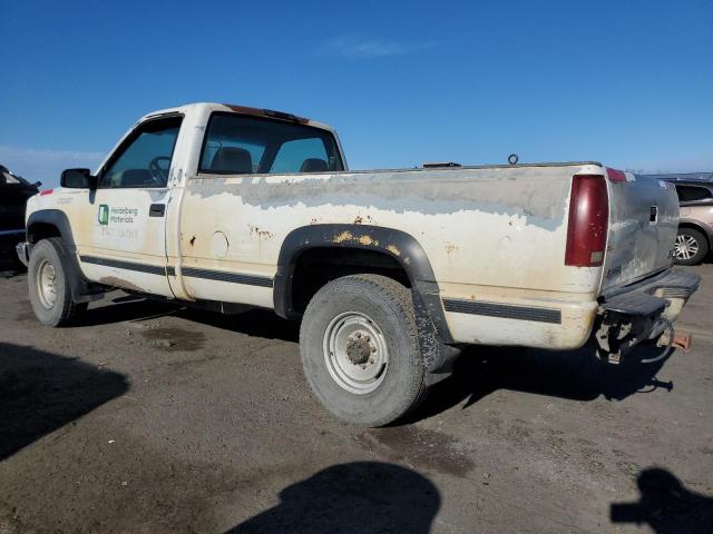 GMC SIERRA K35 2000 white  gas 1GTHK34R7YR171696 photo #3