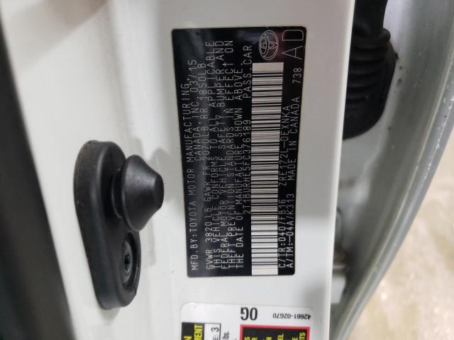 2015 TOYOTA COROLLA L - 2T1BURHE5FC376189