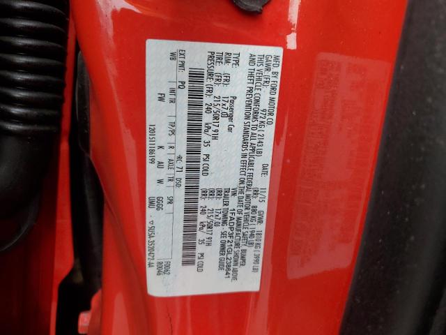 2016 FORD FOCUS SE - 1FADP3F21GL238641