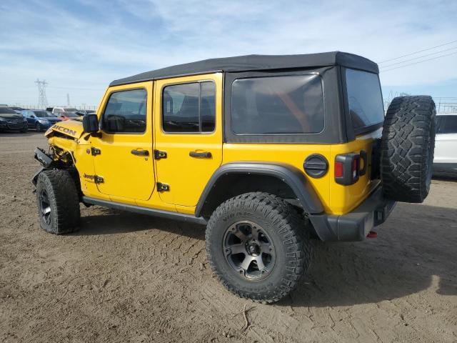 JEEP WRANGLER U 2021 yellow  gas 1C4HJXFN5MW670836 photo #3