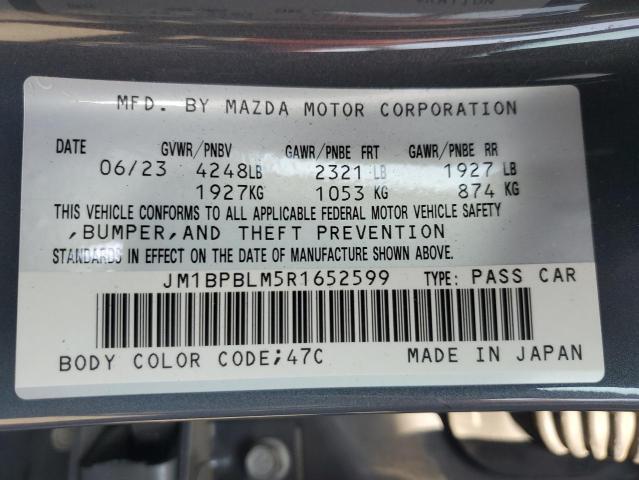 VIN JM1BPBLM5R1652599 2024 MAZDA 3 no.12