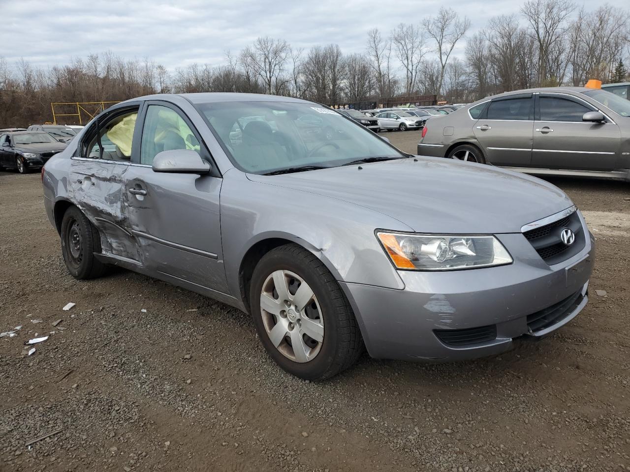 Lot #3033010019 2008 HYUNDAI SONATA GLS