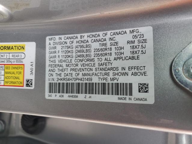 2023 HONDA CR-V EXL 2HKRS4H70PH431459