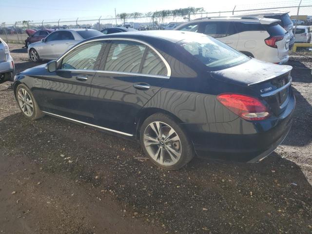 MERCEDES-BENZ C 300 2018 black  gas 55SWF4JB9JU239838 photo #3