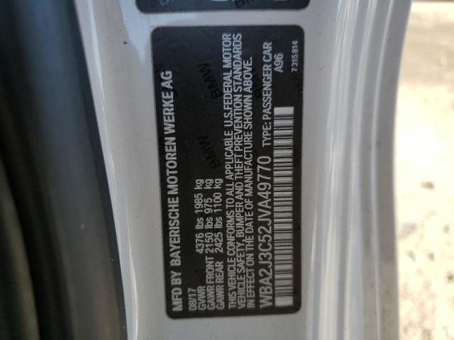 2018 BMW 230XI WBA2J3C52JVA49770