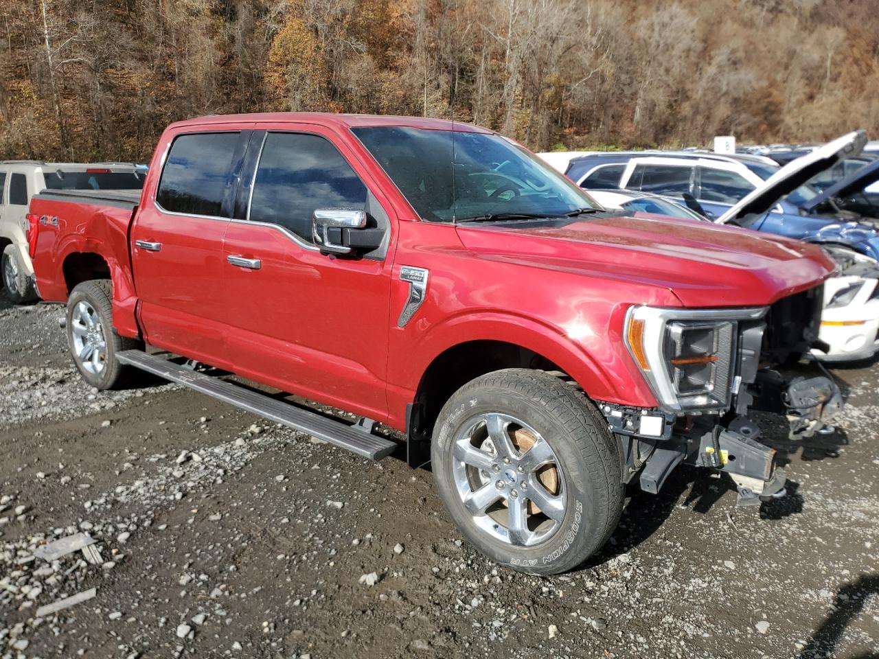 Lot #2974494502 2021 FORD F150 SUPER