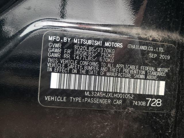 2020 MITSUBISHI MIRAGE LE - ML32A5HJXLH001052