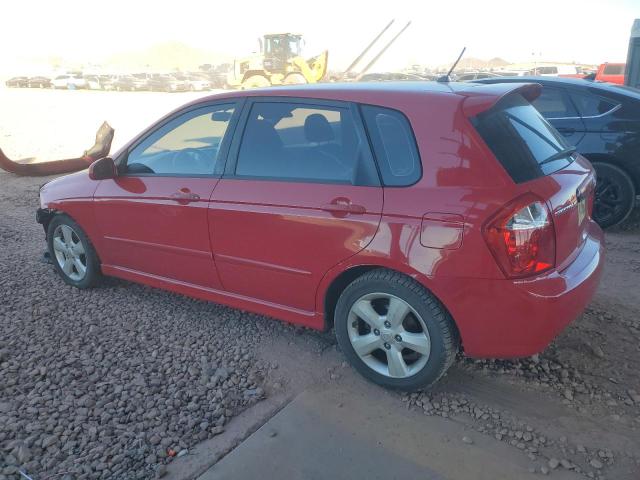 KIA SPECTRA5 5 2008 red  gas KNAFE162785011311 photo #3