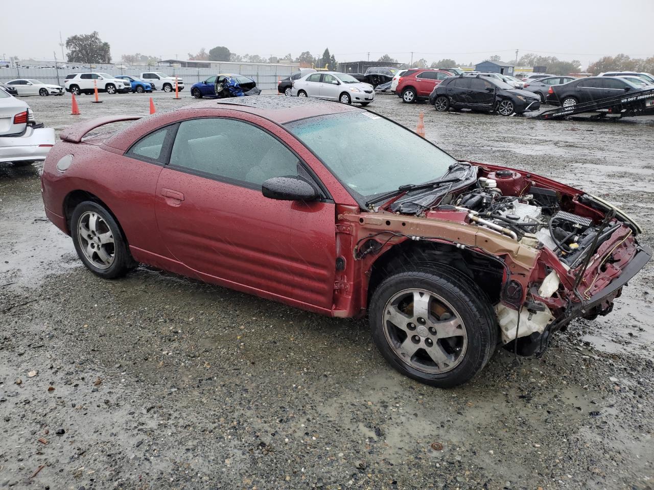 Lot #2996876854 2003 MITSUBISHI ECLIPSE GS