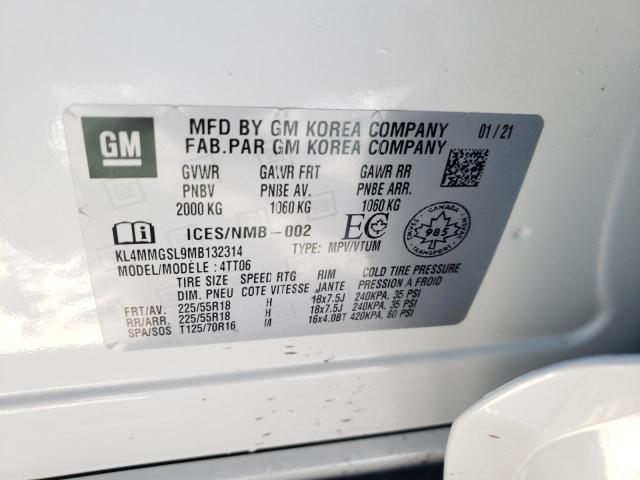 2021 BUICK ENCORE GX - KL4MMGSL9MB132314