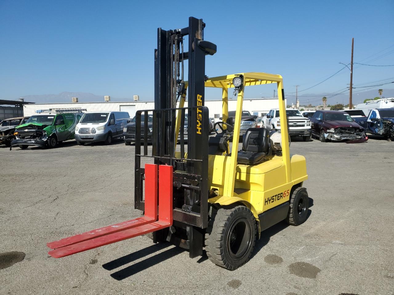 Lot #2976911667 2010 HYST FORKLIFT