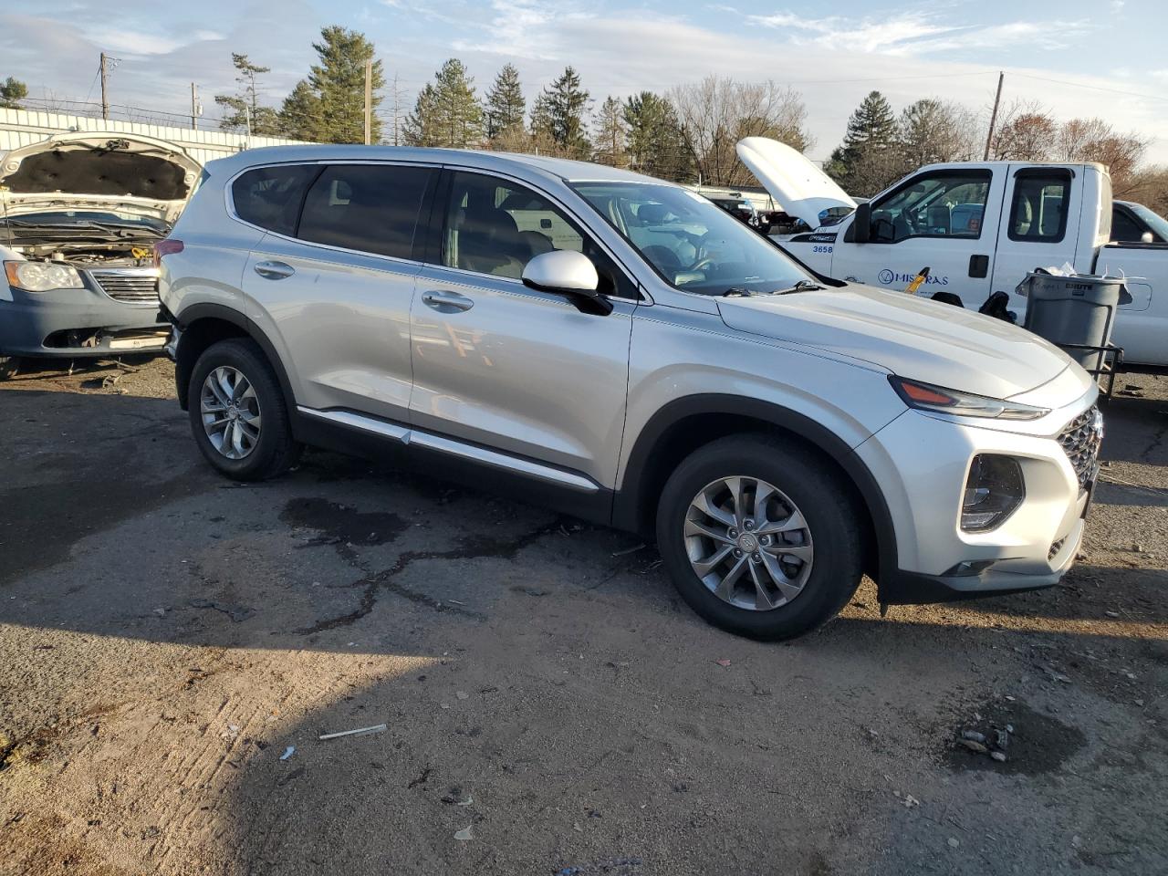 Lot #3029572085 2019 HYUNDAI SANTA FE S