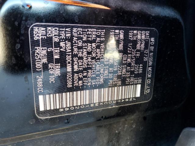 2021 NISSAN ROGUE PLAT - JN8AT3DCXMW102088