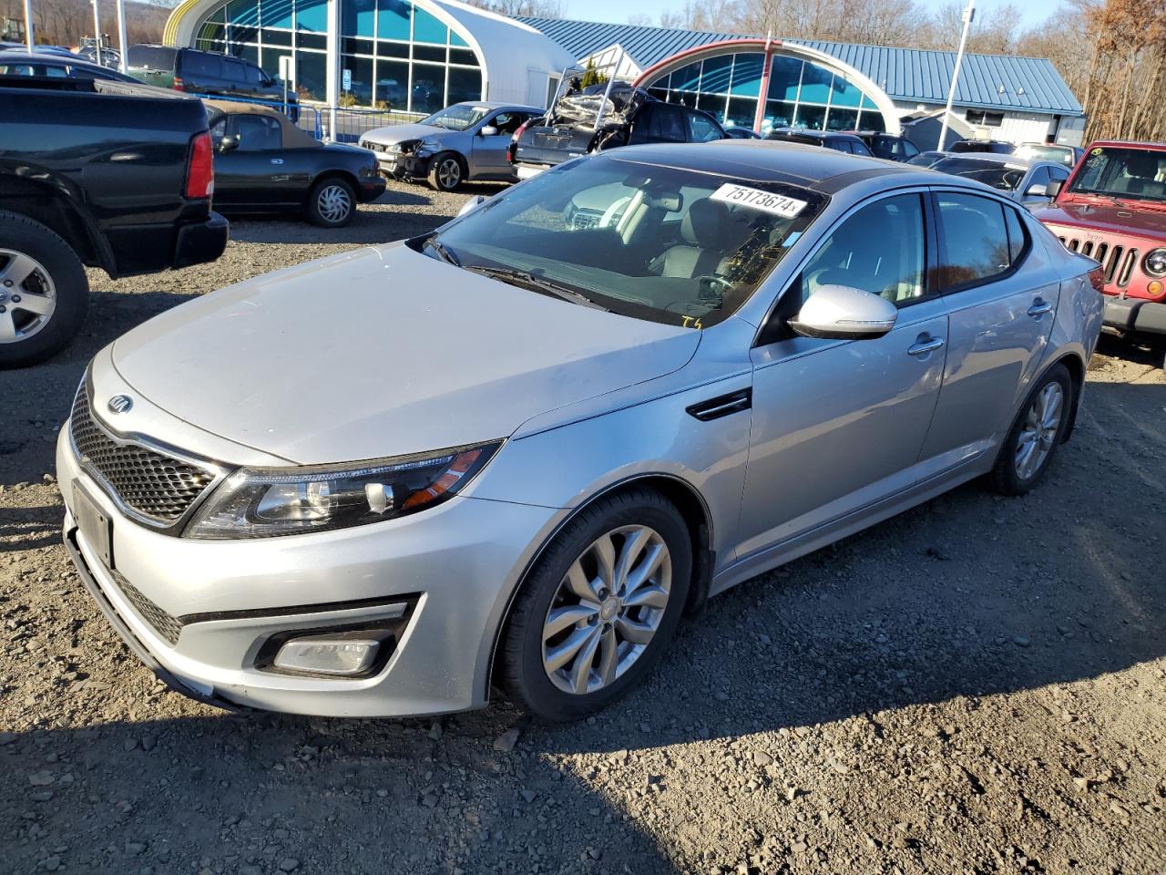 Lot #2979260239 2015 KIA OPTIMA EX