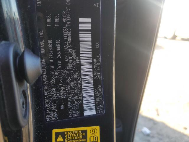 2019 TOYOTA HIGHLANDER - 5TDJZRFH7KS624843