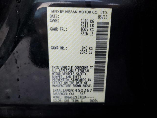 2015 NISSAN ALTIMA 2.5 - 1N4AL3AP0FC450267