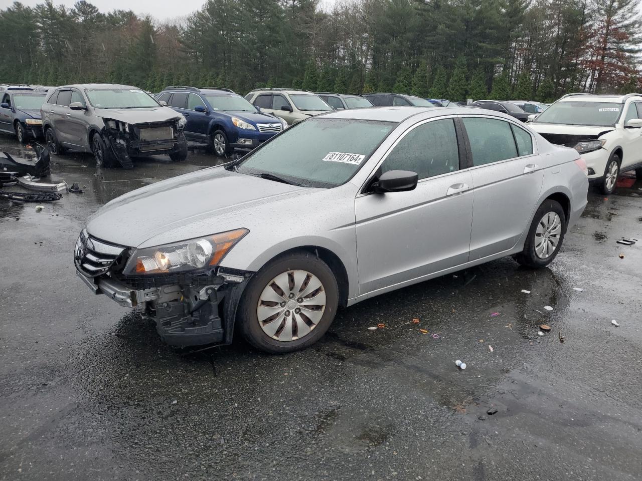 Lot #3017303585 2012 HONDA ACCORD LX