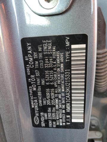 2019 HYUNDAI KONA SE - KM8K1CAA3KU215331
