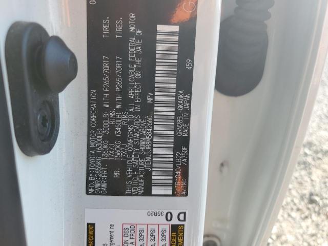 2021 TOYOTA 4RUNNER SR - JTENU5JR8M5842660