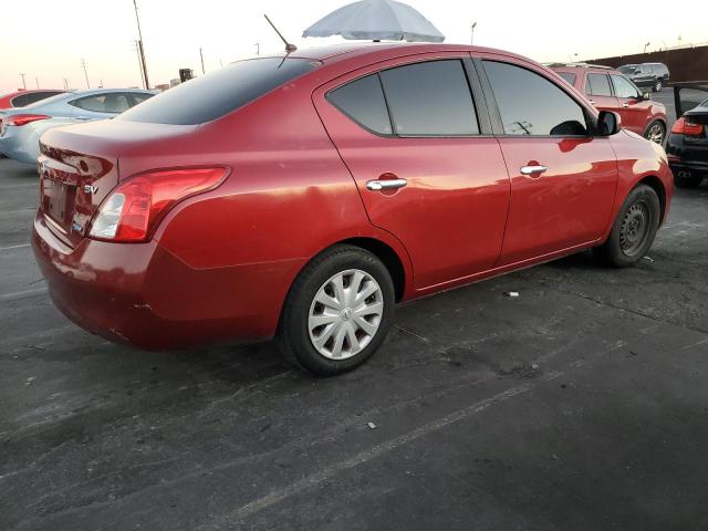 NISSAN VERSA S 2012 burgundy sedan 4d gas 3N1CN7AP6CL810309 photo #4