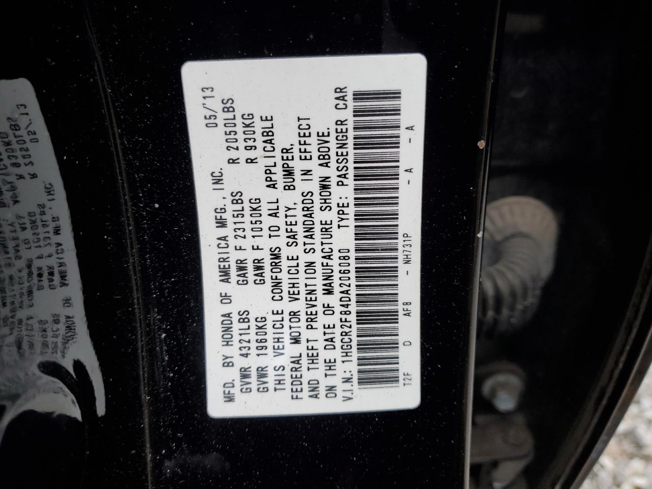 Lot #3027074780 2013 HONDA ACCORD EXL