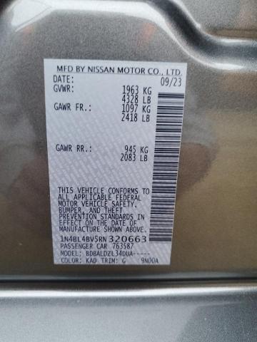 VIN 1N4BL4BV5RN320663 2024 NISSAN ALTIMA no.13