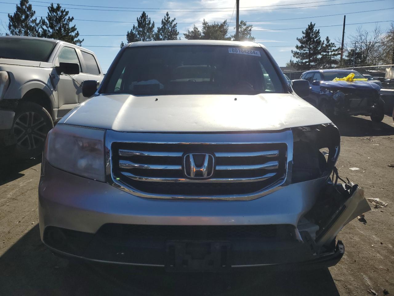 Lot #3002721813 2014 HONDA PILOT LX