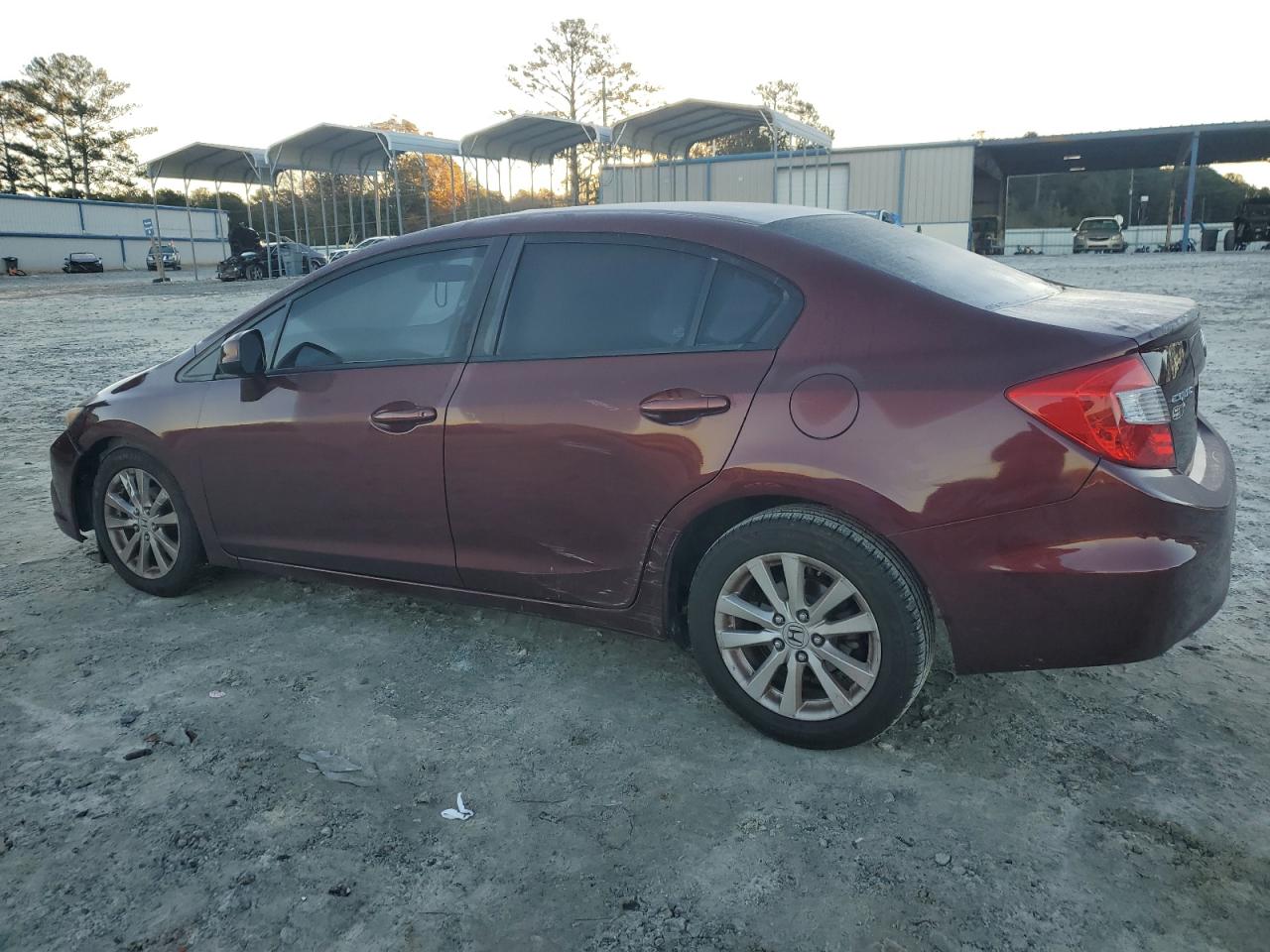 Lot #3020894688 2012 HONDA CIVIC EX