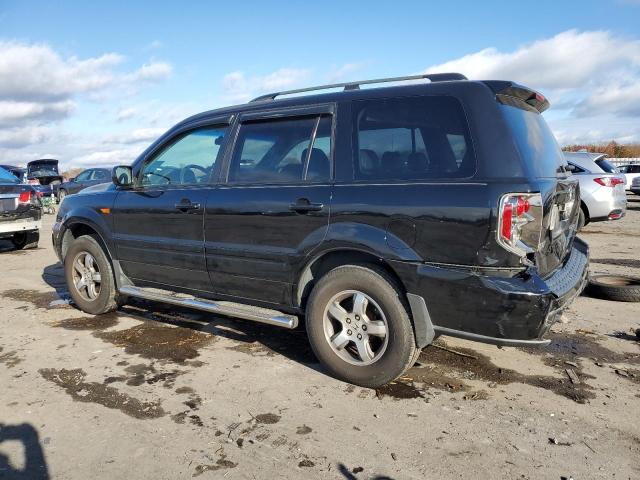 HONDA PILOT EXL 2008 black  gas 5FNYF18728B010129 photo #3