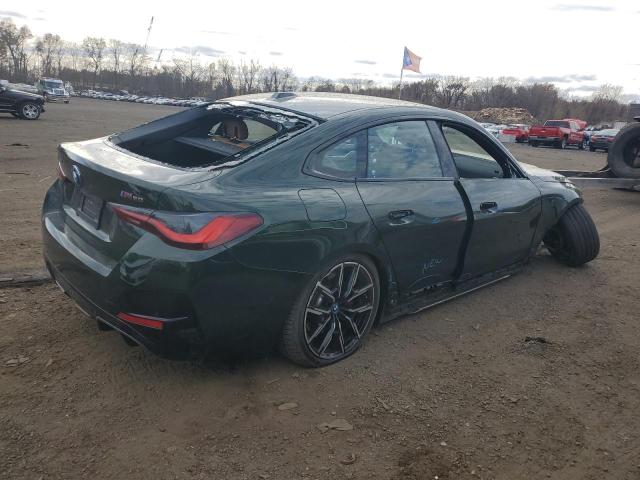 BMW I4 M50 2024 green  electric WBY33AW04RFR74736 photo #4