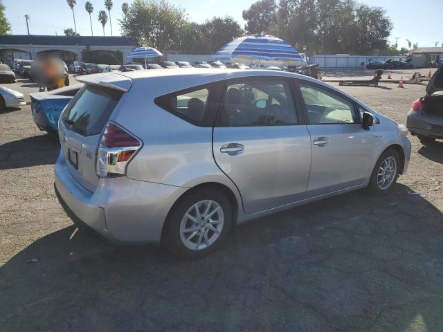 TOYOTA PRIUS V 2017 silver  hybrid engine JTDZN3EU3HJ063962 photo #4