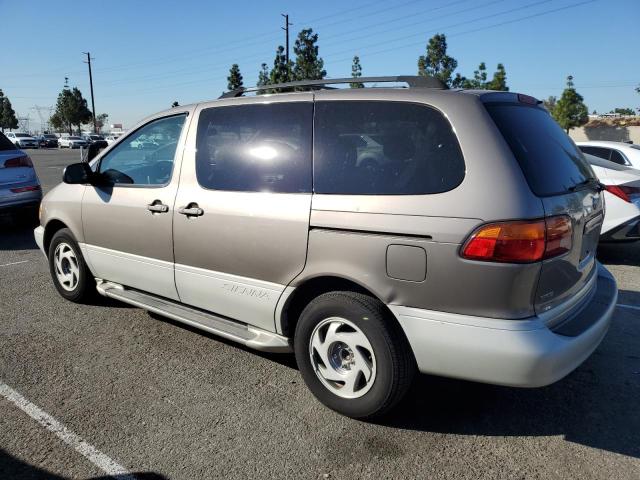 TOYOTA SIENNA LE 1999 gold  gas 4T3ZF13C7XU135595 photo #3