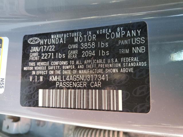 2022 HYUNDAI ELANTRA SE - KMHLL4AG5NU317341