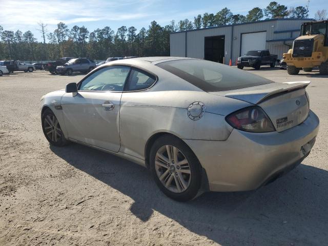 HYUNDAI TIBURON GS 2008 silver  gas KMHHM66D38U286530 photo #3